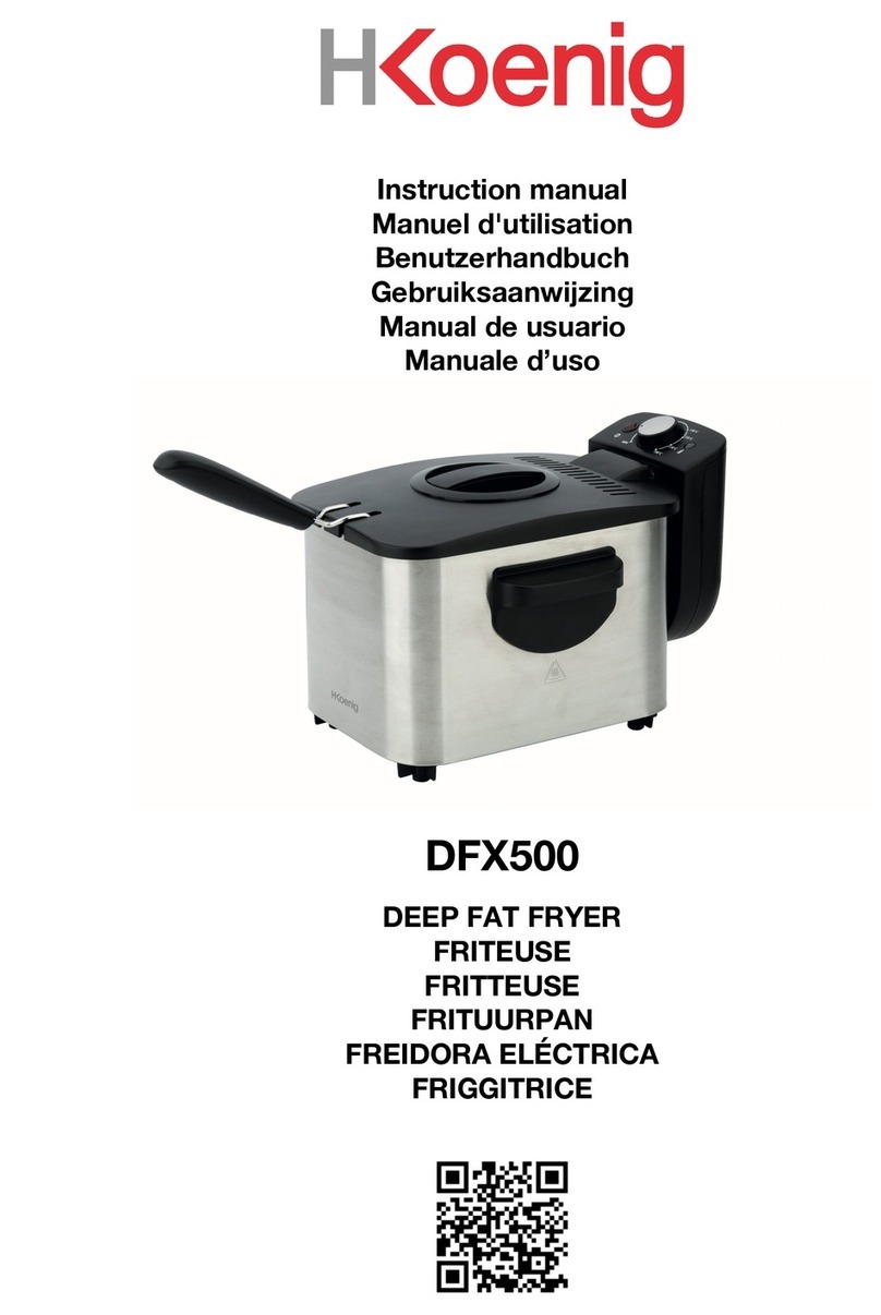 H.Koenig DFX500 instruction manual