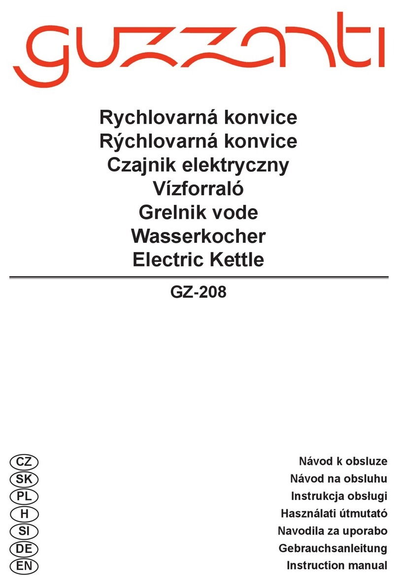 Guzzanti GZ-208 User manual
