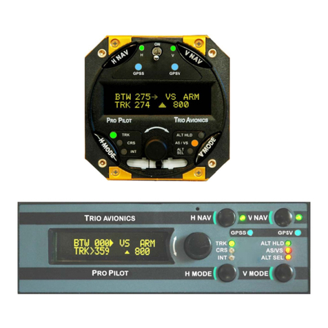 Trio Avionics Pro Pilot Operation and installation manual Trio Avionics Pro Pilot Operation and installation manual