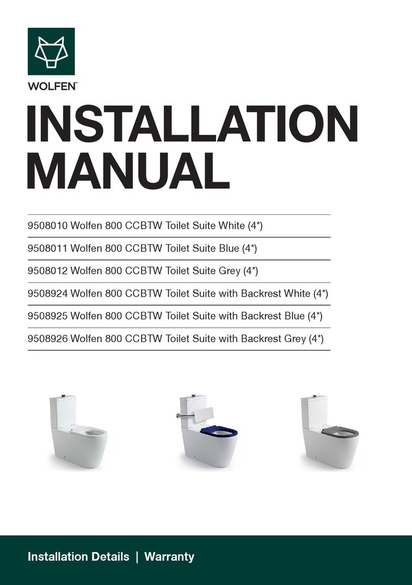 Wolfen 800 CCBTW Series installation manual