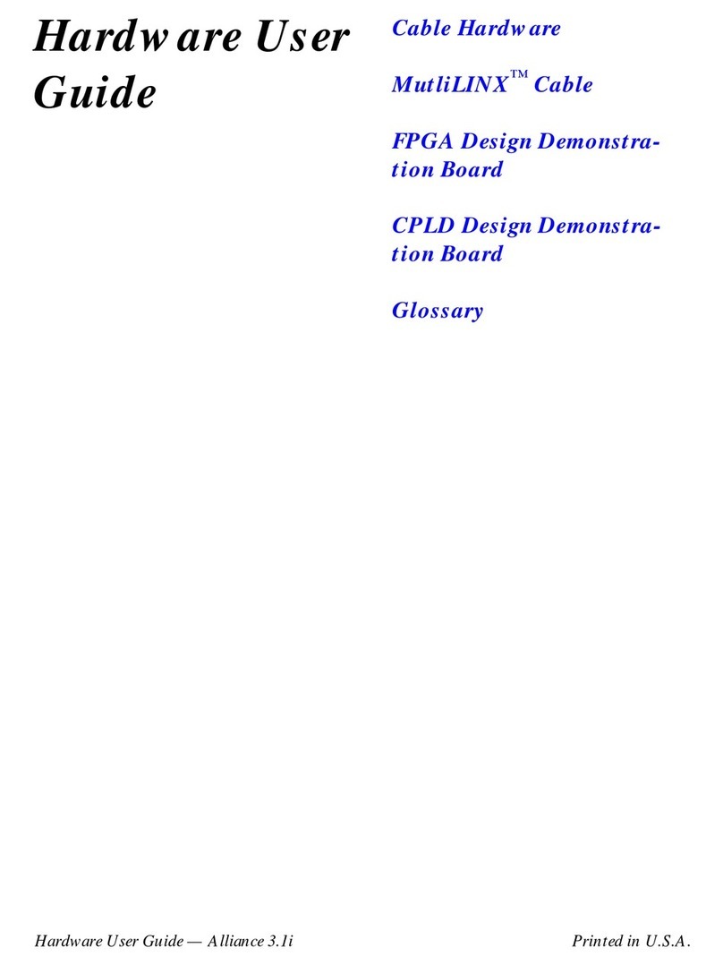 Xilinx MultiLINX Series Hardware user's guide