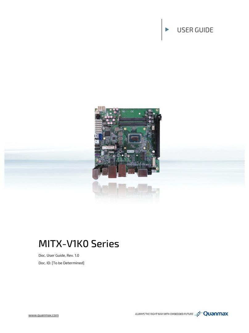 Quanmax MITX-V1K0 Series user guide