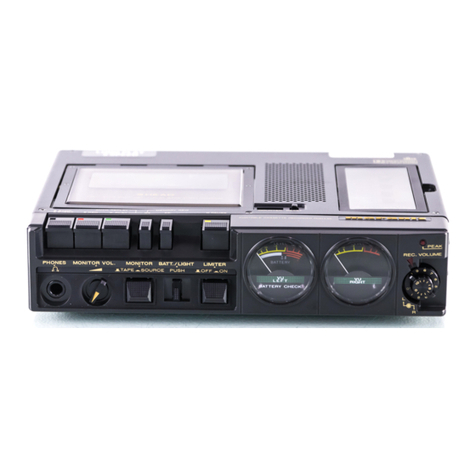 Marantz PMD420 User manual