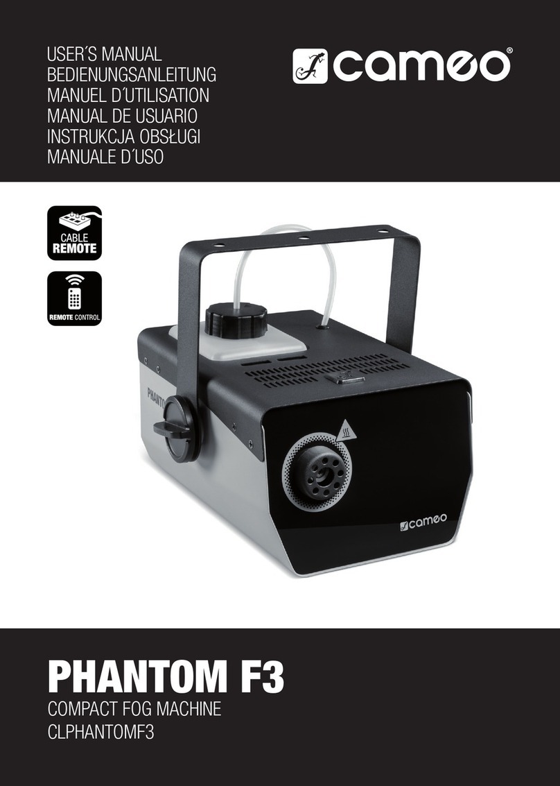 Cameo PHANTOM F3 user manual