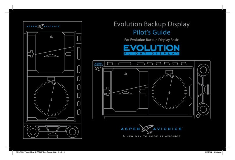 Aspen Avionics Evolution EFD1000 PFD pilot's guide