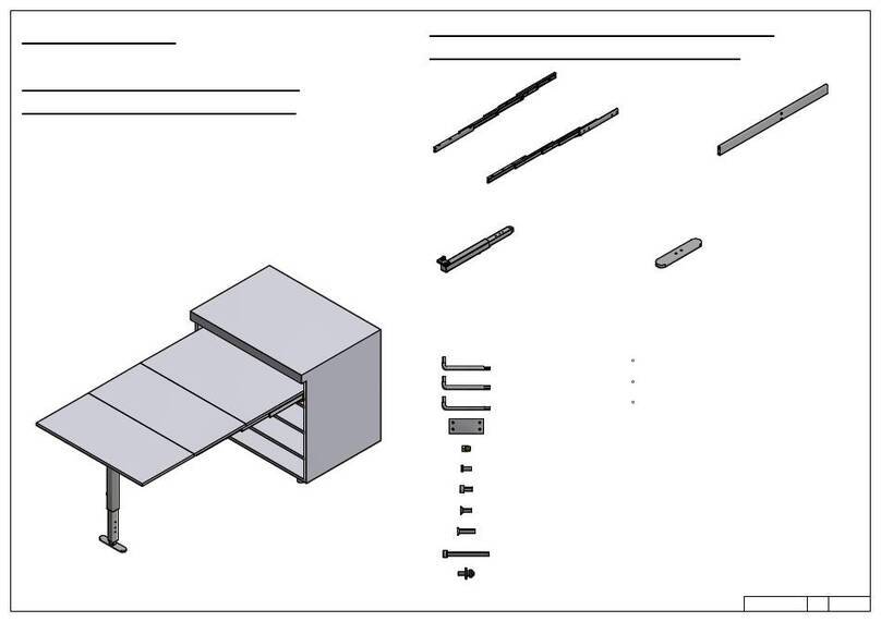 BOX15 T-ABLE XL Assembly instructions