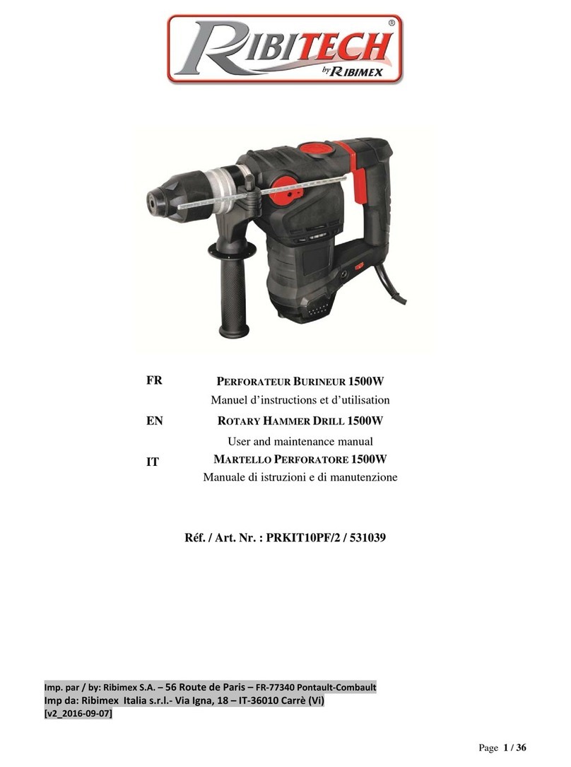 Ribimex RIBITECH PRKIT10PF/2 Operating instructions