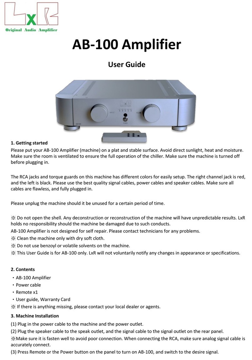 LxR AB-100 User manual