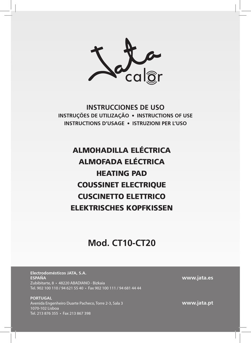 Jata Calor CT10 Instructions for use