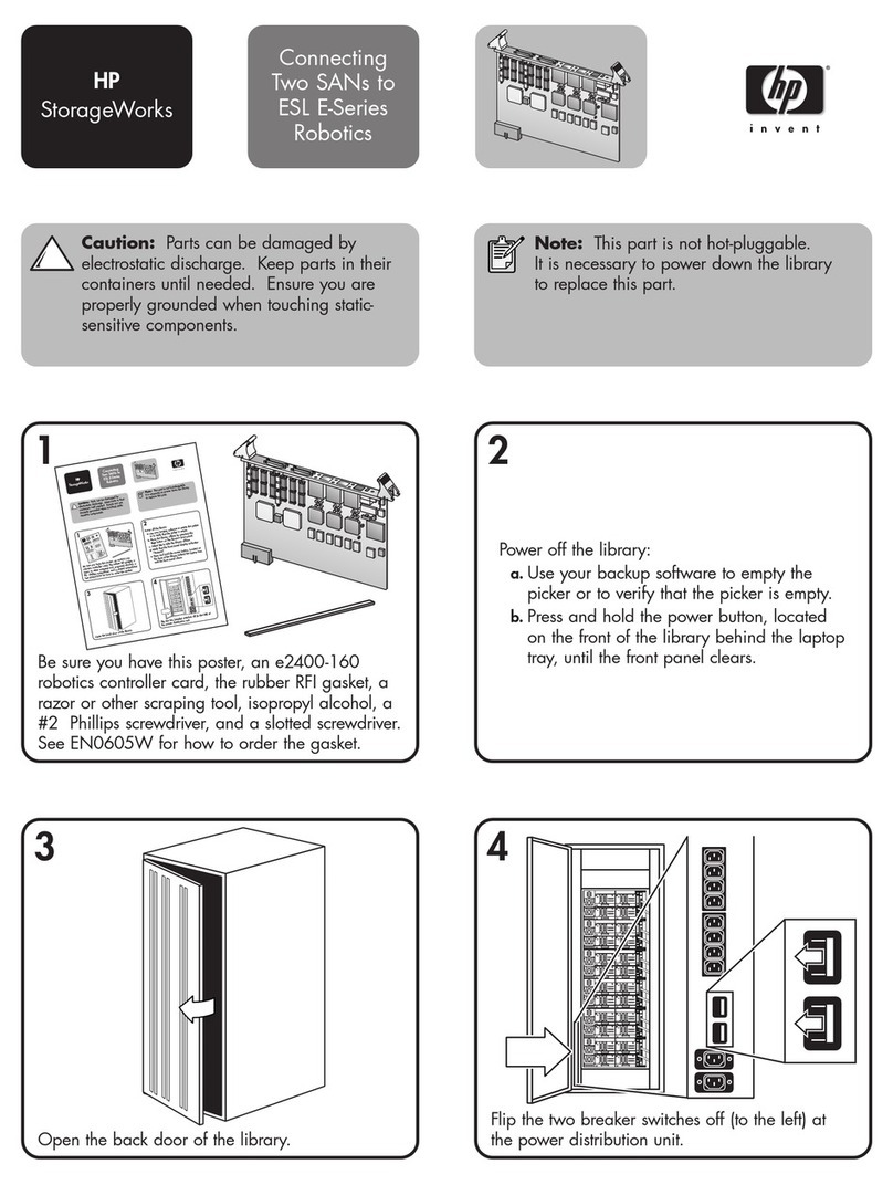 HP StorageWorks Series User manual