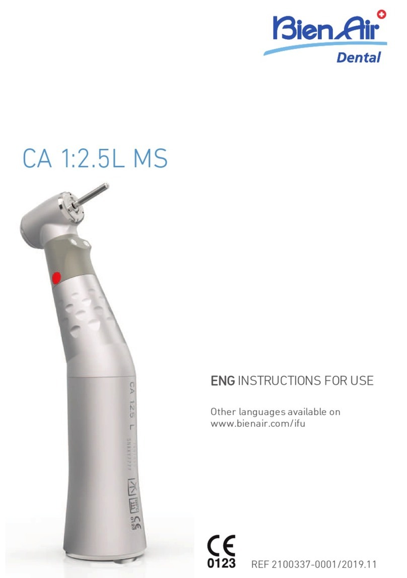 Bien Air CA 1: 2.5L MS User manual