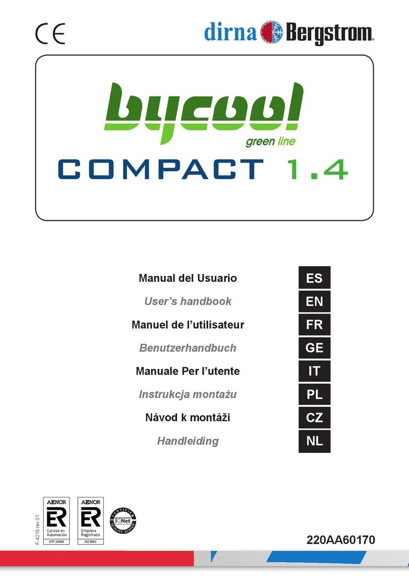 dirna Bergstrom COMPACT 1.4 Instruction Manual