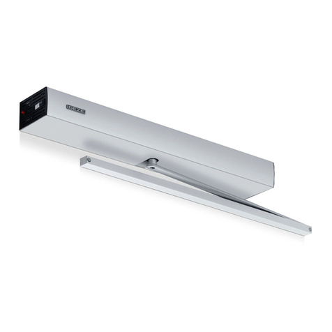 GEZE Powerturn Series Installation and service instructions