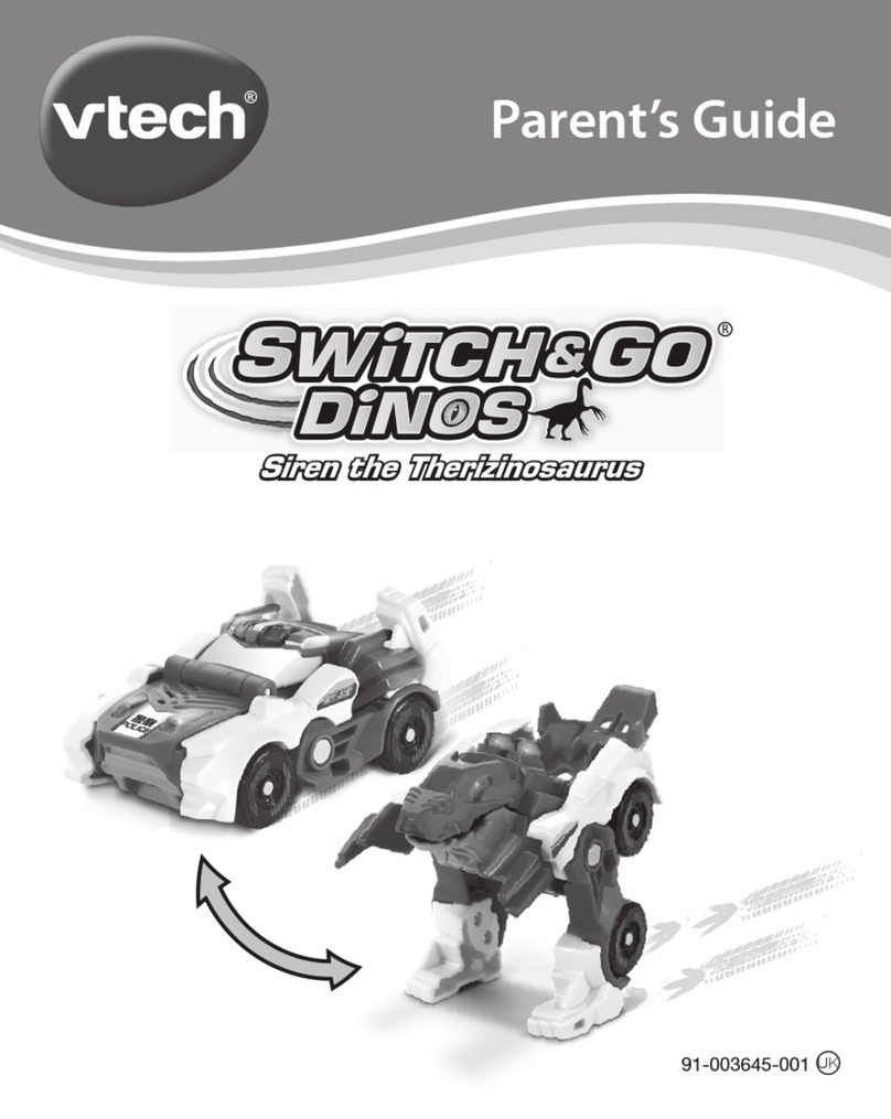V-tech Switch&Go Dinos SirenThe Therizinosaurus Assembly Instructions V-tech Switch&Go Dinos SirenThe Therizinosaurus Assembly Instructions