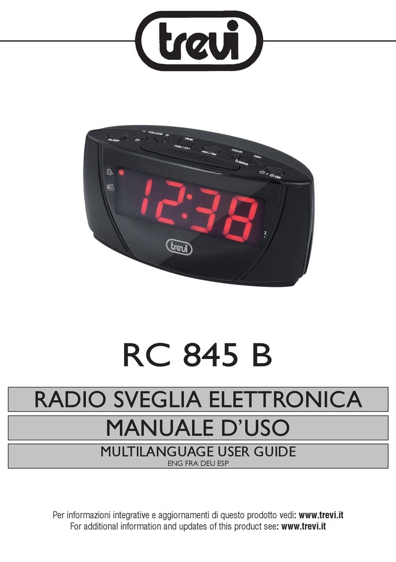 Trevi RC 845 B user guide