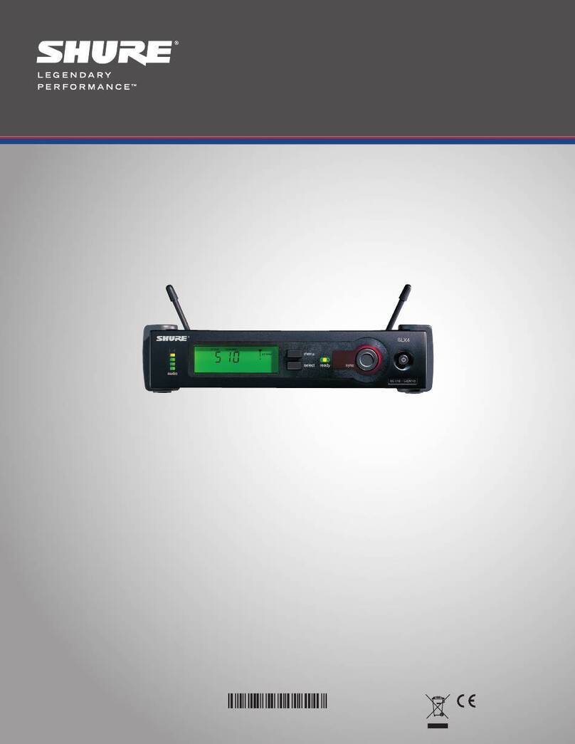 Shure SLX4L user guide