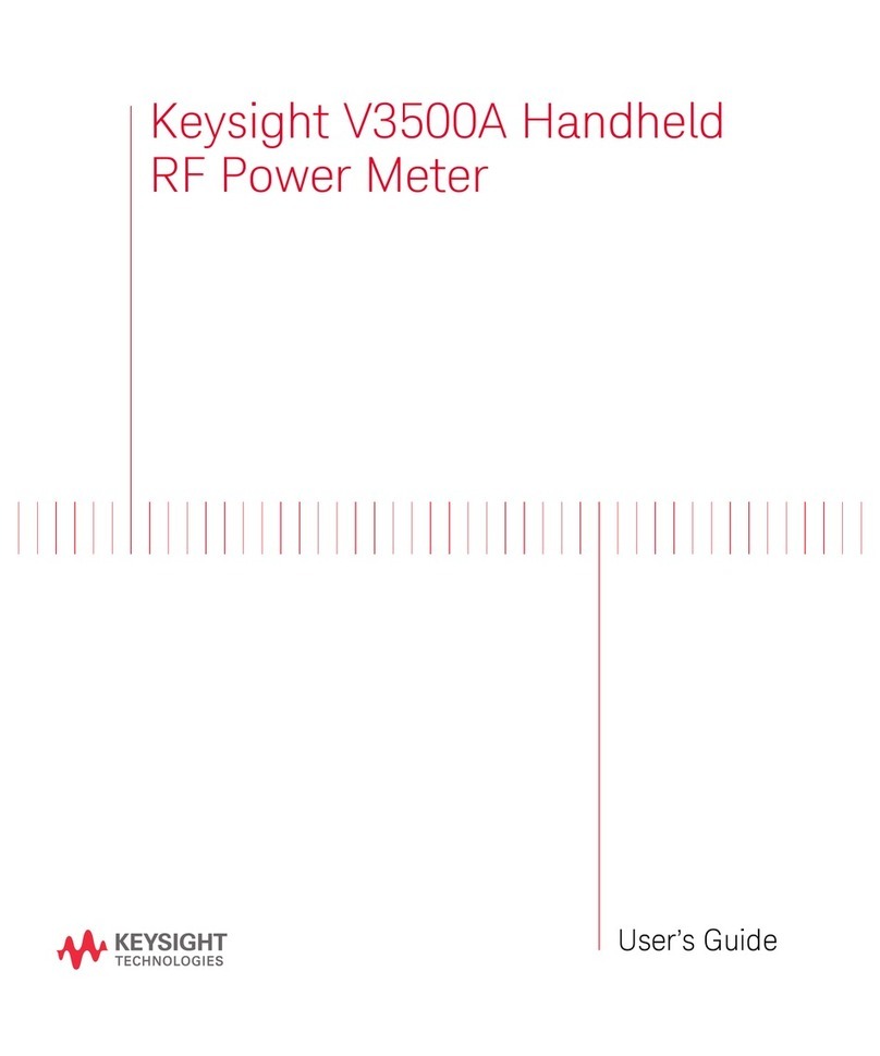 Keysight V3500A User manual
