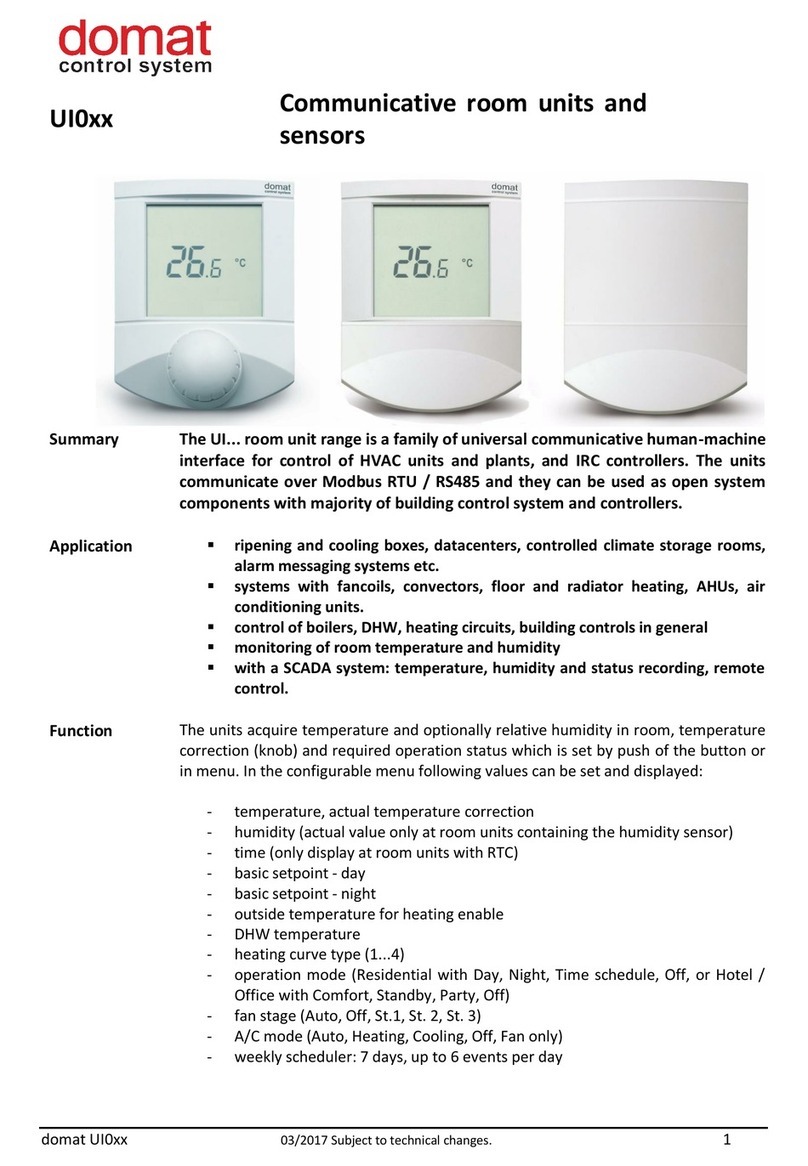 domat UI0 Series manual