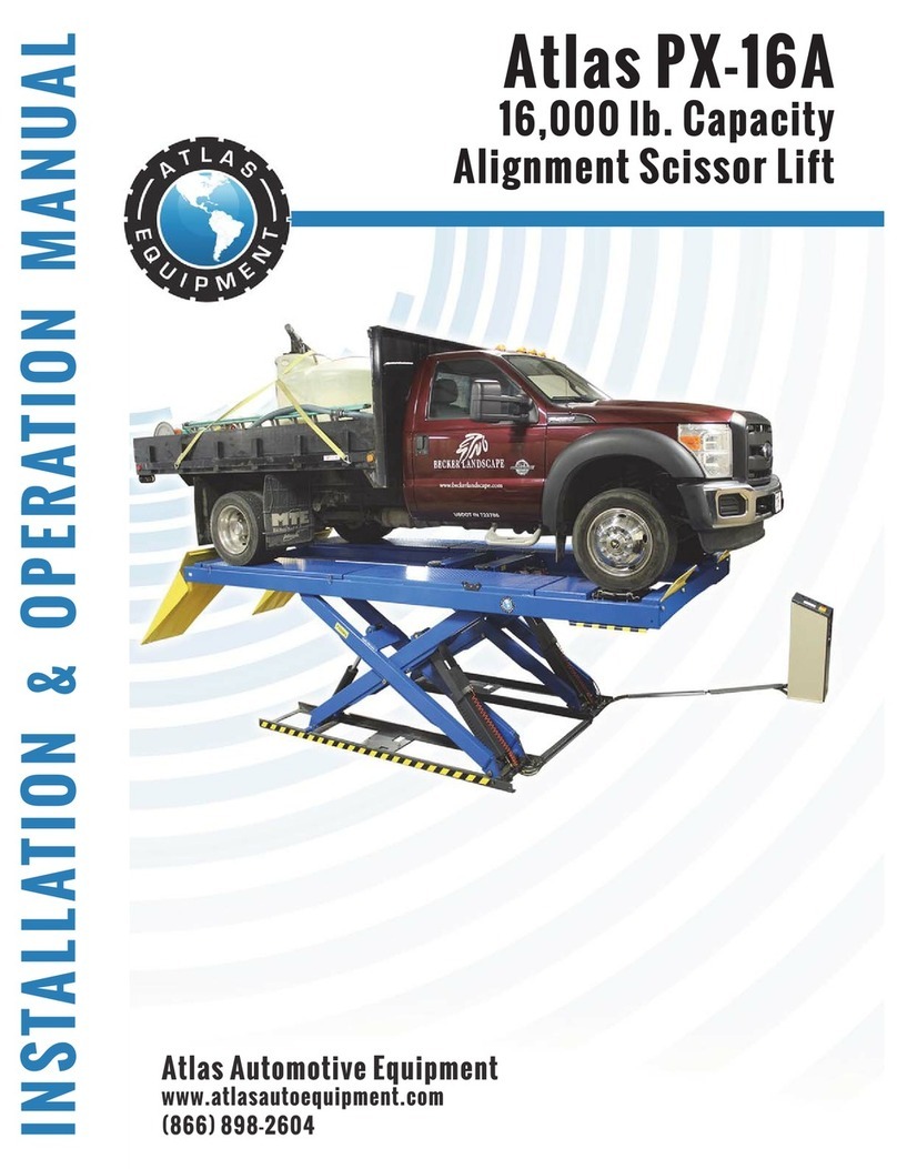 Atlas PX-16A Installion / operation manual