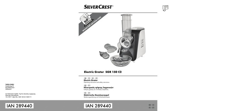 Silvercrest SGR 150 C2 Product information sheet