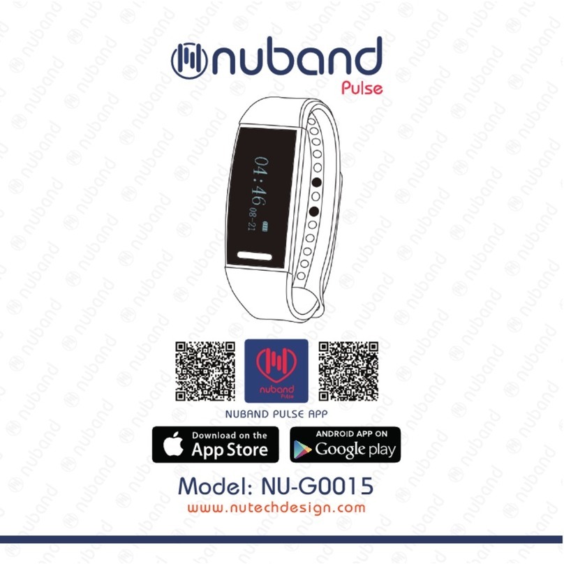 NUBAND Pulse NU-G0015 manual