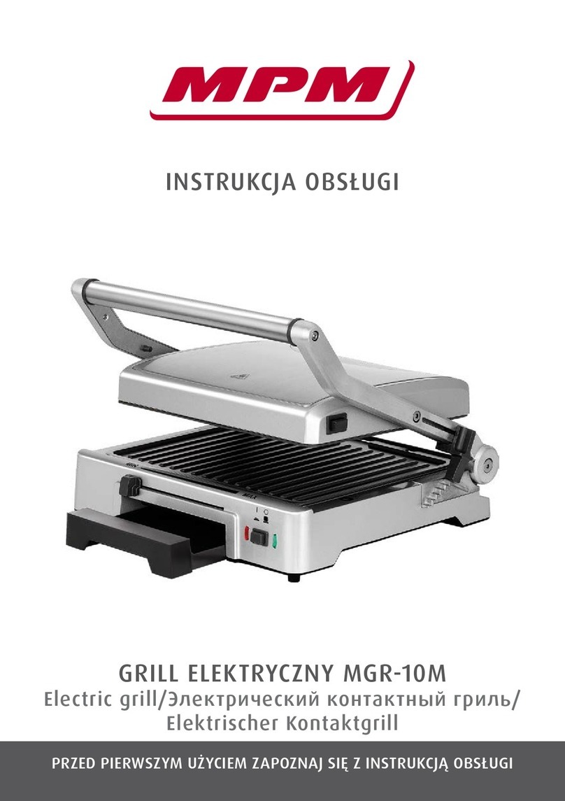 MPM MGR-10M User manual
