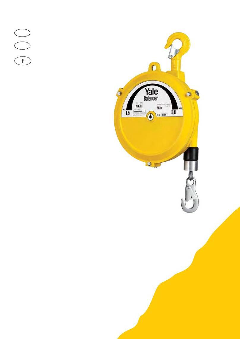 Yale YBF Series Translated Operating Instructions