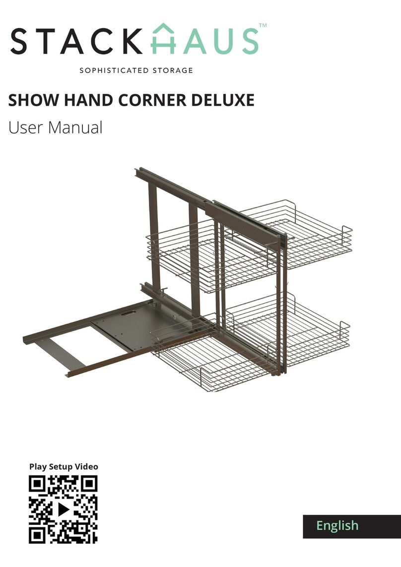 STACKHAUS Show Hand Corner Deluxe user manual
