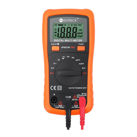 Neoteck 8233D Pro manual