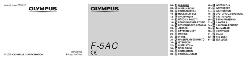 Olympus F-5AC-2 User manual
