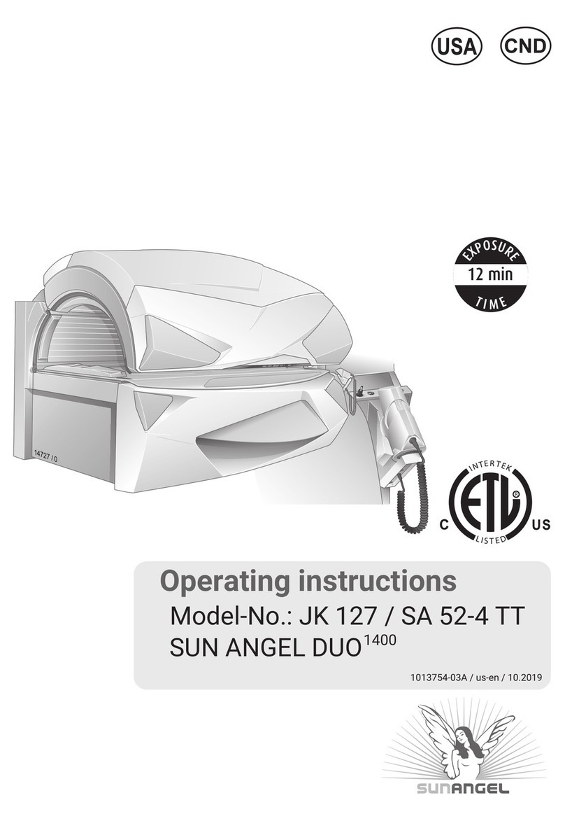SUN ANGEL DUO 1400 operating instructions SUN ANGEL DUO 1400 operating instructions