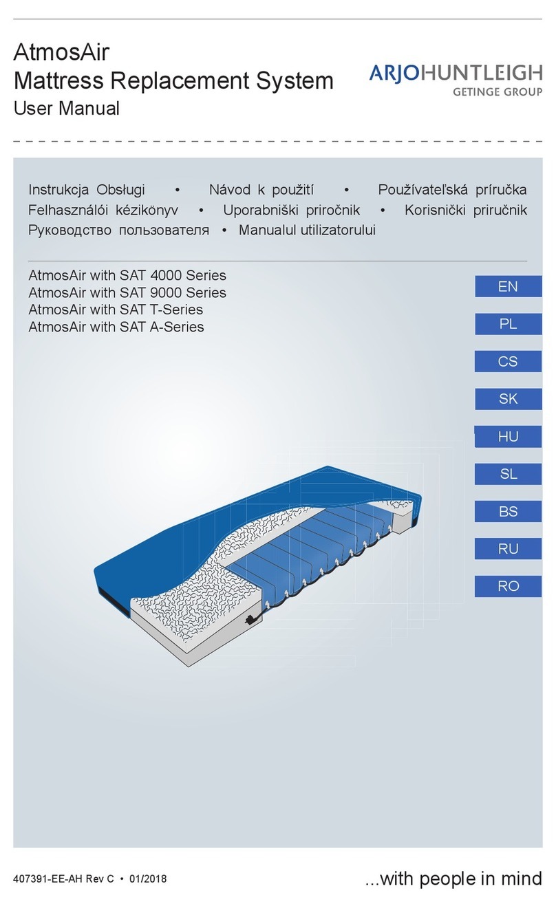 Getinge Arjohuntleigh AtmosAir User manual