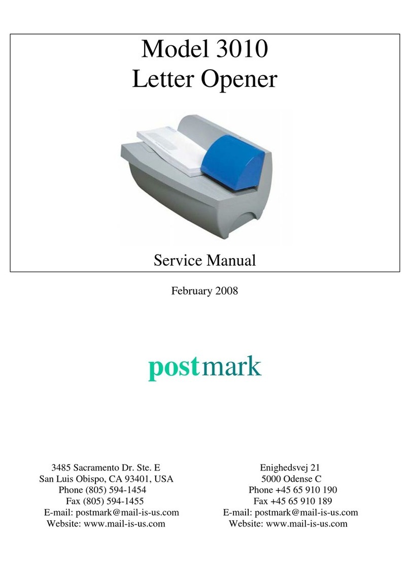 PostMark 3010 Service manual
