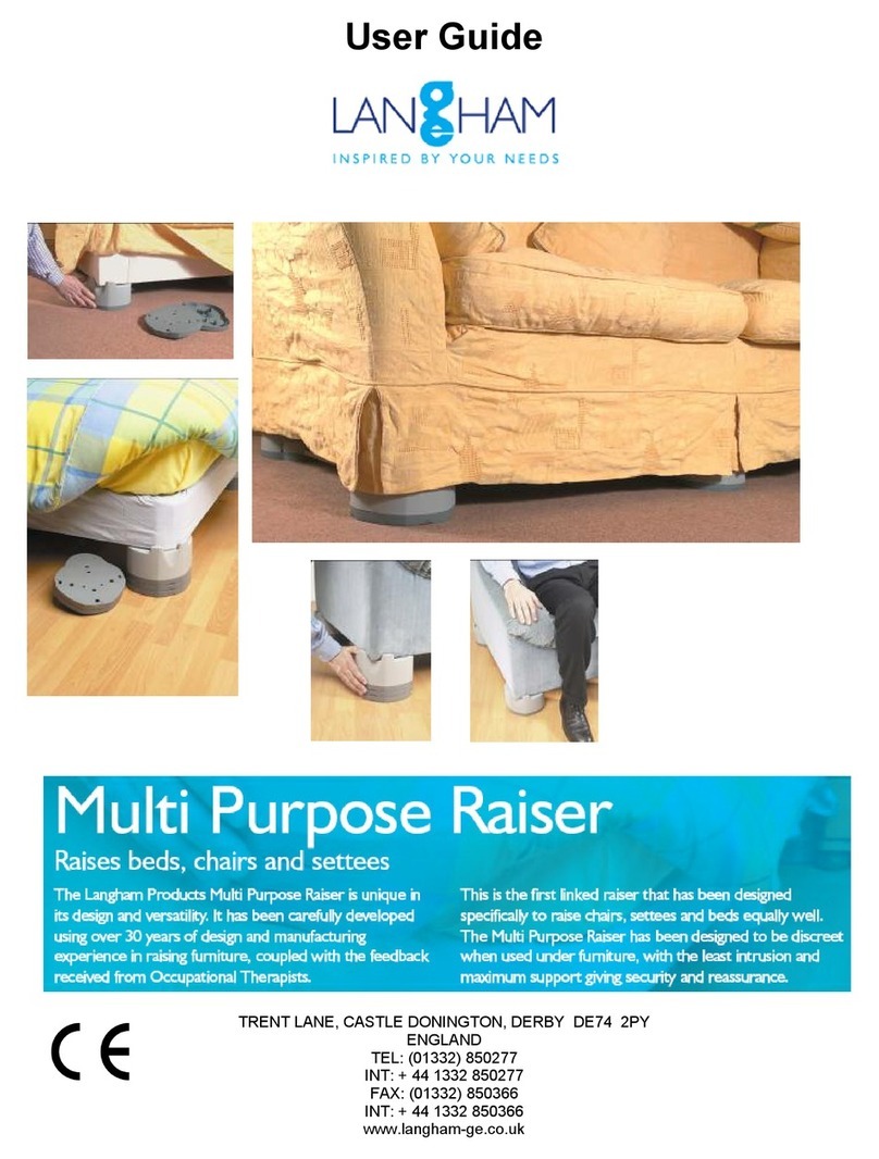 Langham Multi Purpose Raiser user guide