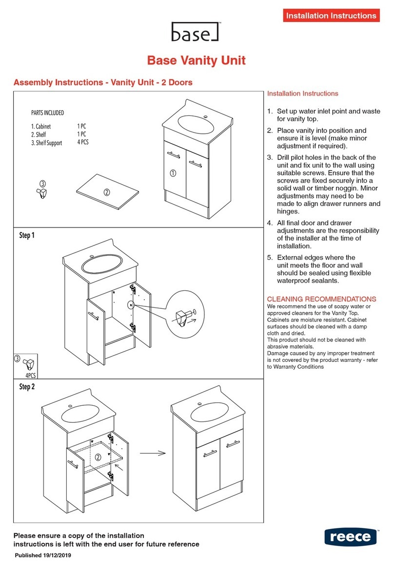Reece Base Assembly instructions