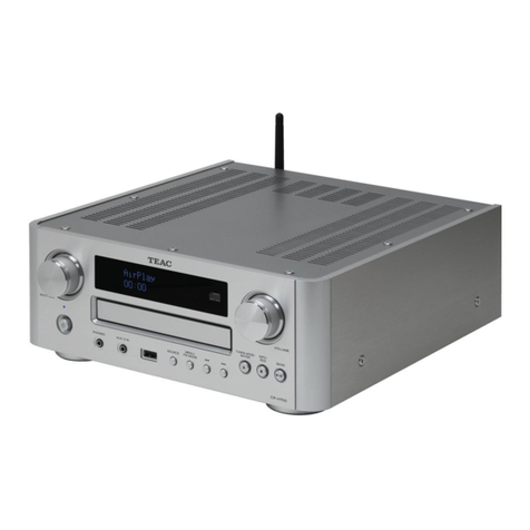 Teac CR-H700 User manual