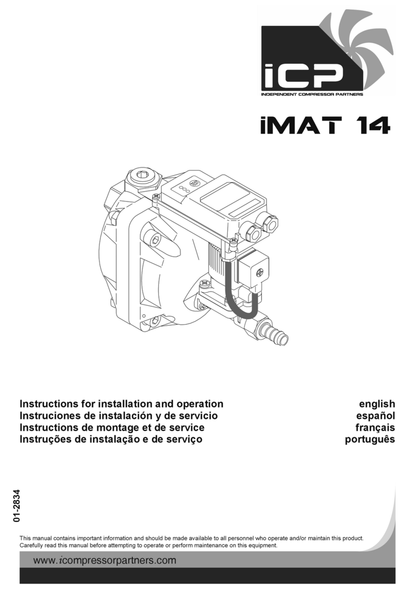 ICP iMAT 14 Instructions for installation and operation