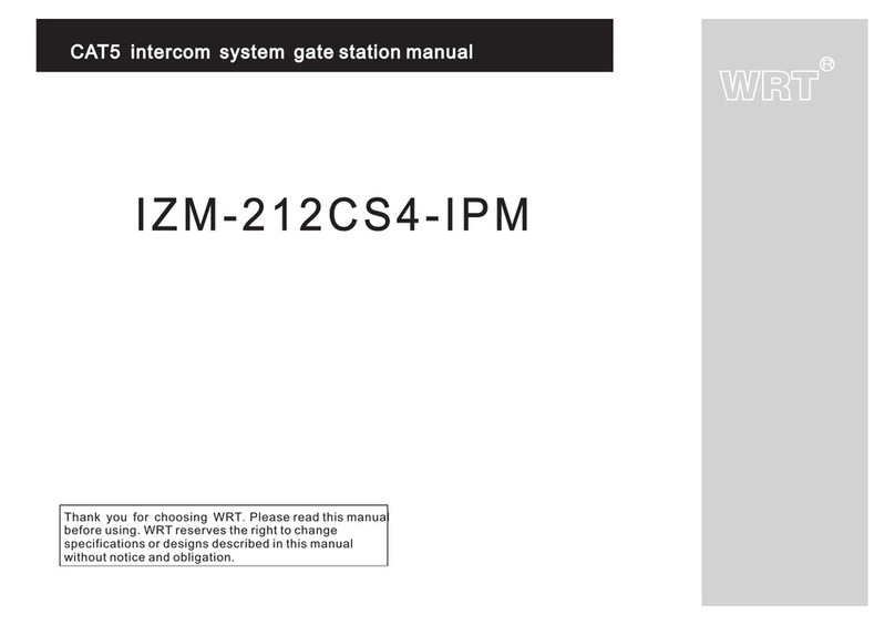 WRT IZM-212CS4-IPM manual