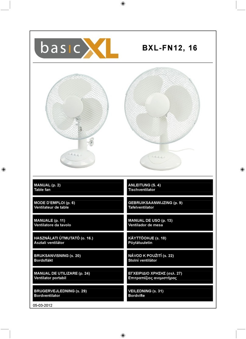 Basic XL BXL-FN16 manual