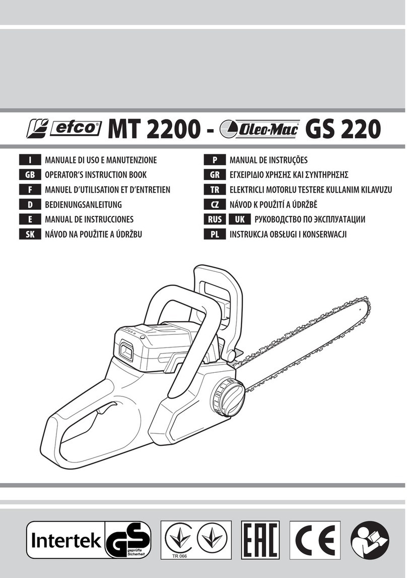 EMAK OLEO-MAC GS 220 Manual