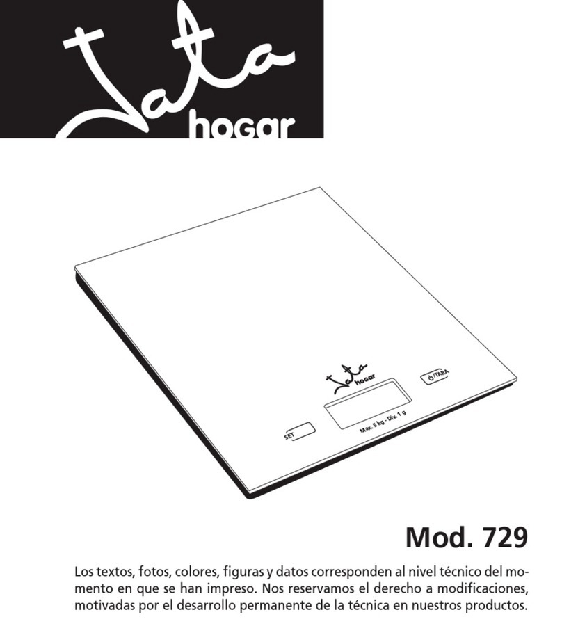 Jata hogar 729 Instruction Manual