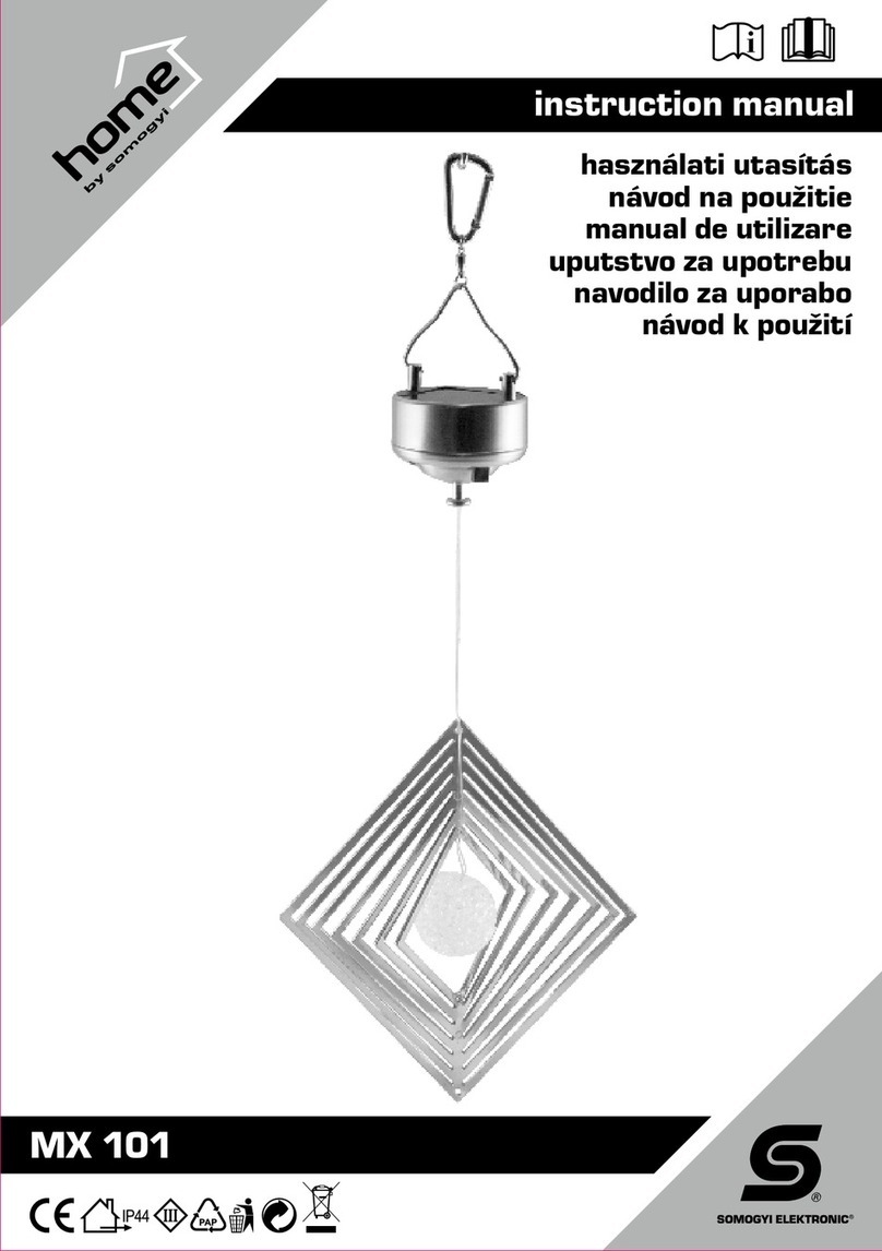 Somogyi home MX 101 instruction manual