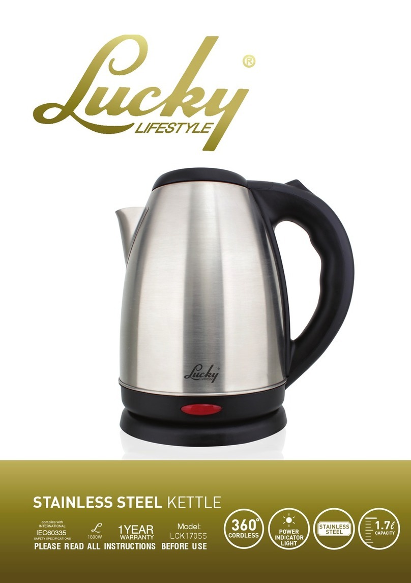 Lucky Lifestyle LCK170SS manual