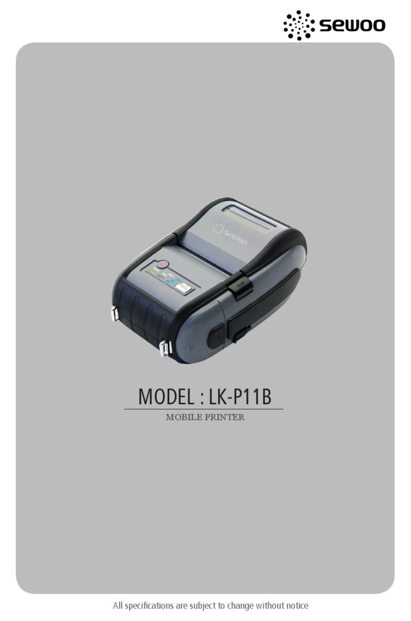 SEWOO LK-P11B User manual SEWOO LK-P11B User manual