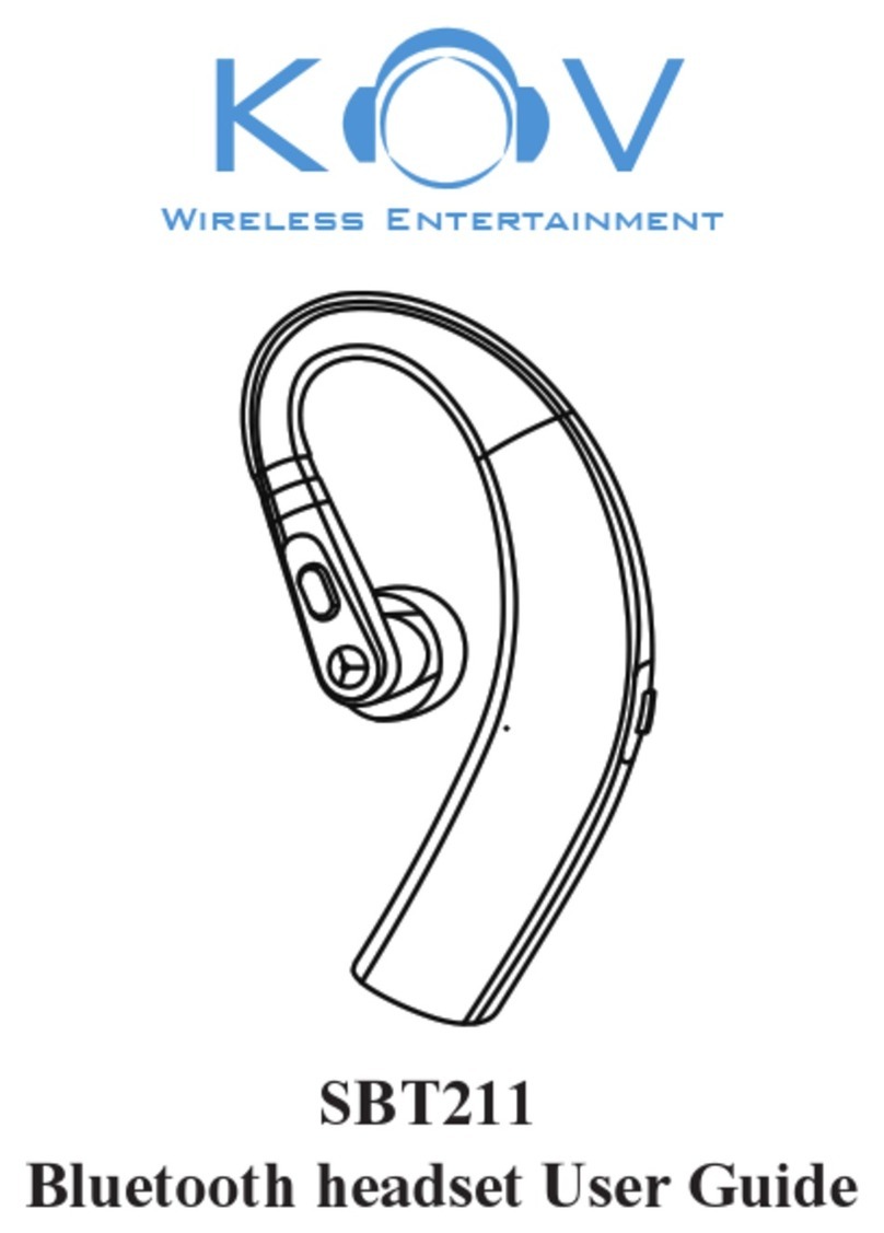 KOV SBT211 user guide