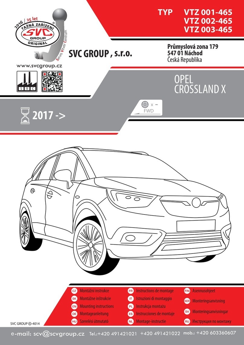 SVC GROUP VTZ 002-465 User manual