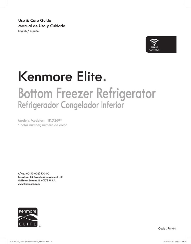 Kenmore 111 Use & care guide