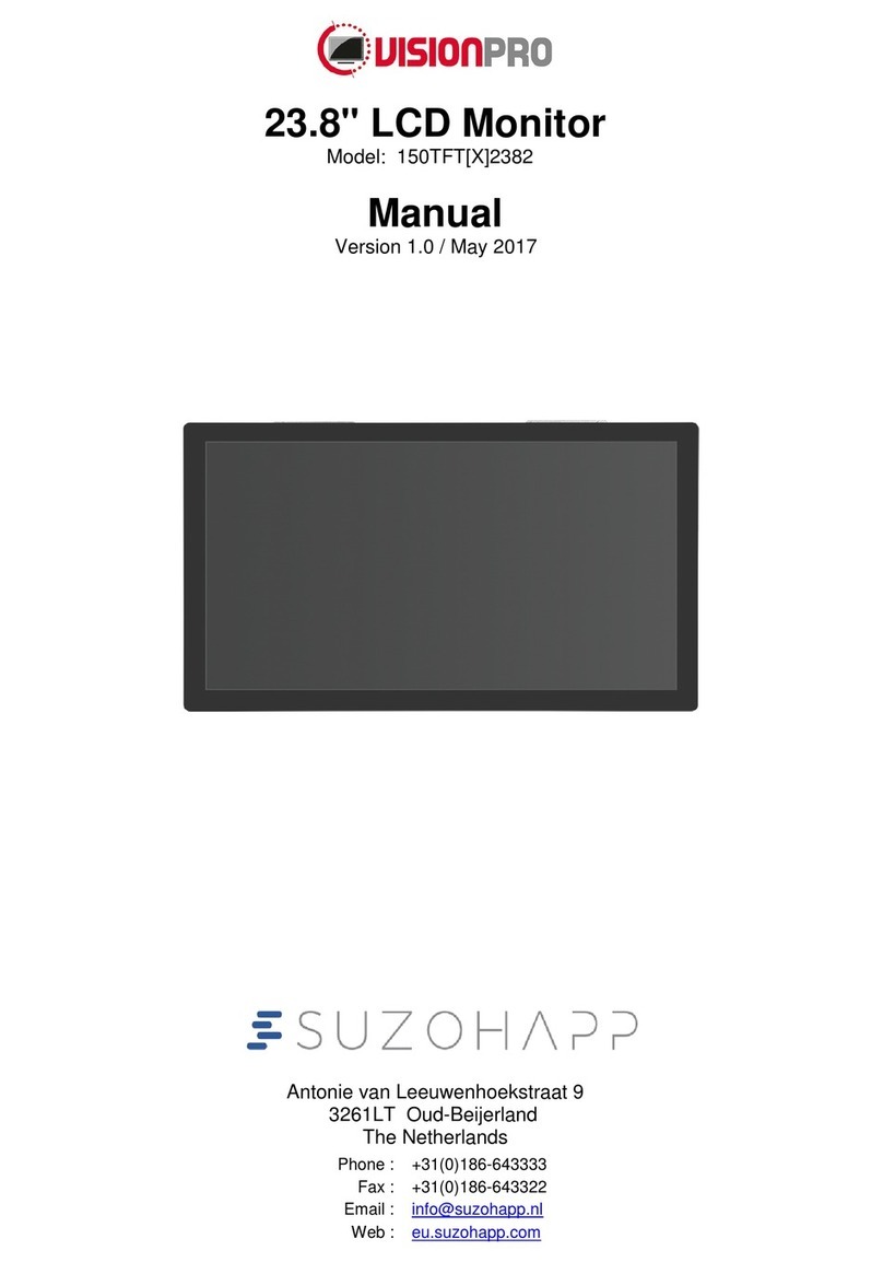 Suzohapp VisionPro 150TFT 2382 Series manual