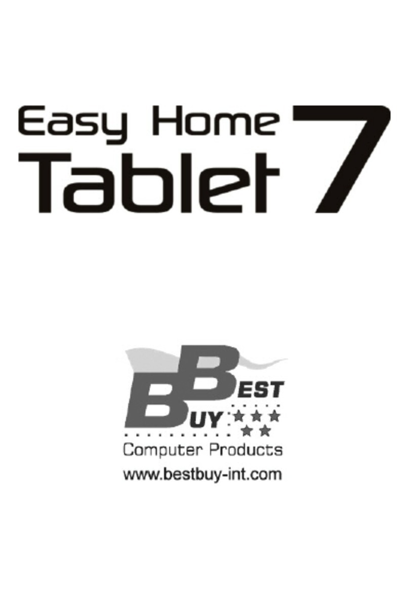 Best Buy Easy Home Tablet 7 manual