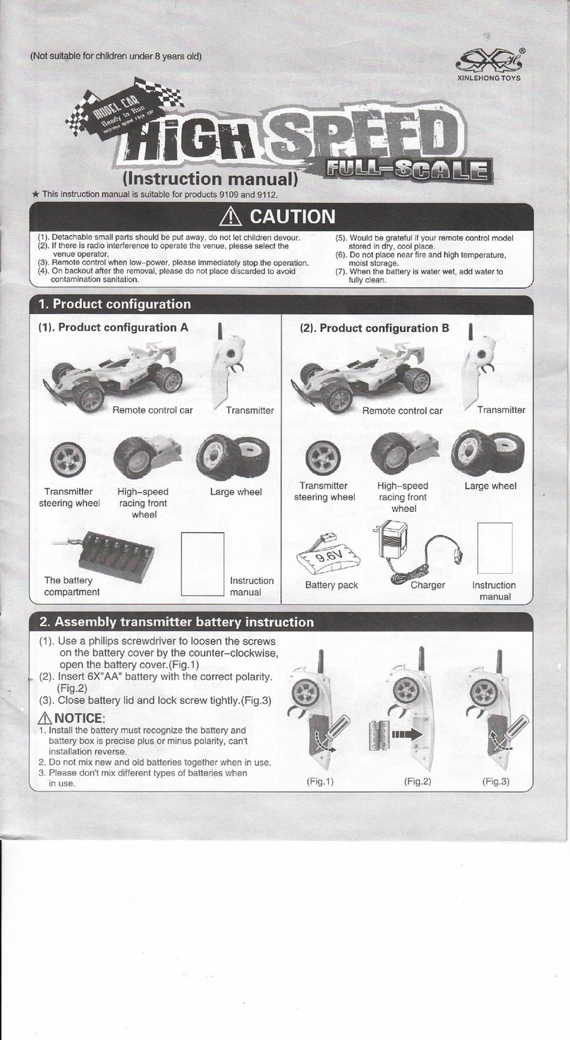 Xinlehong Toys 9109 instruction manual